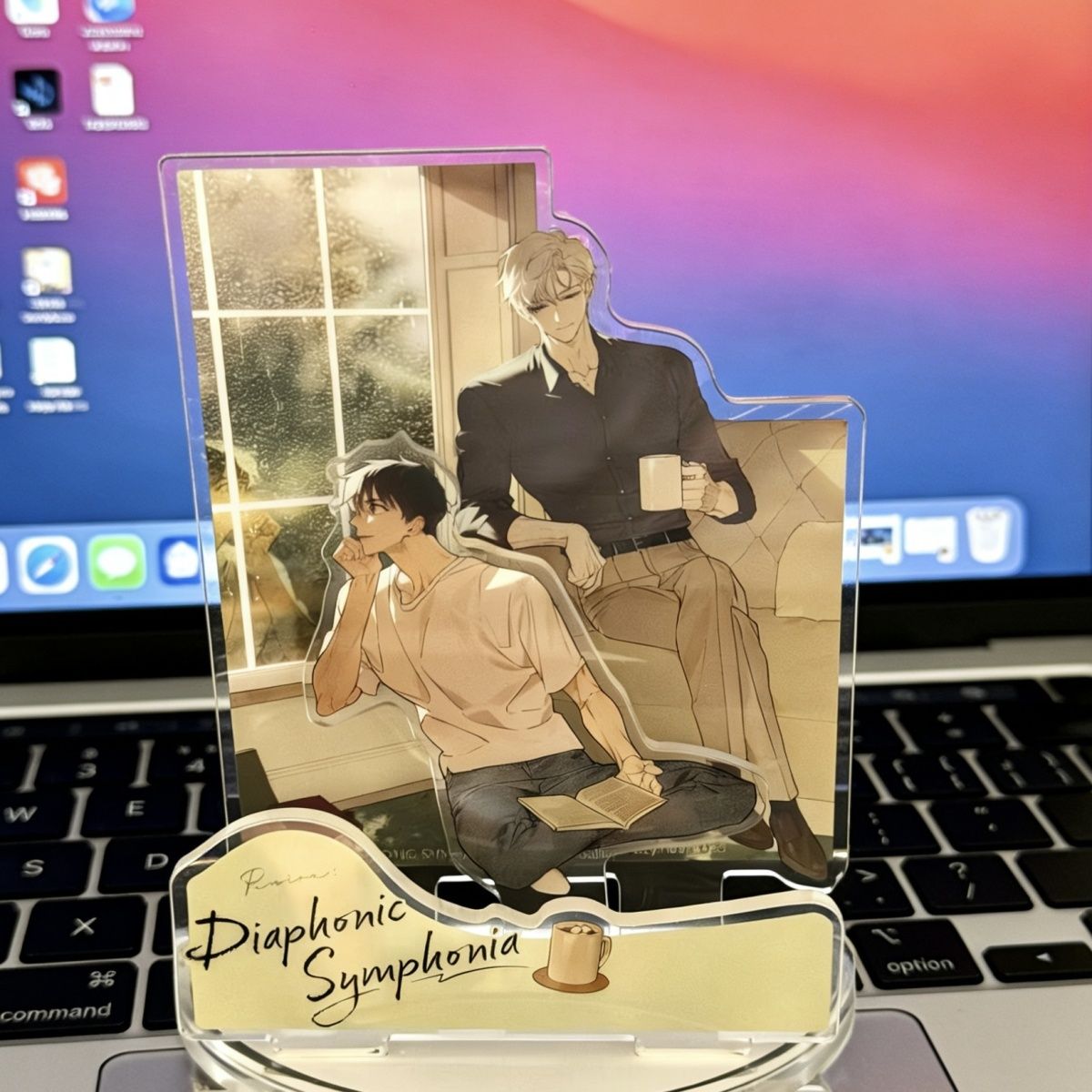 Korean Desk Setup - New Korean BL Manhwa Passion Acrylic