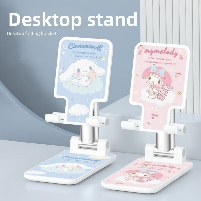 Desk Setup Cute - Fashion Cinnamoroll Pattern Phone Holder Cute