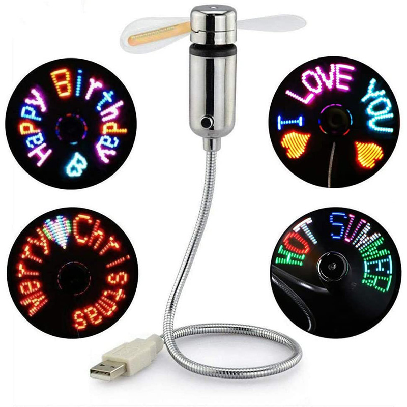 Desk Setup Programmer - Creative USB Fan，USB LED RGB Light
