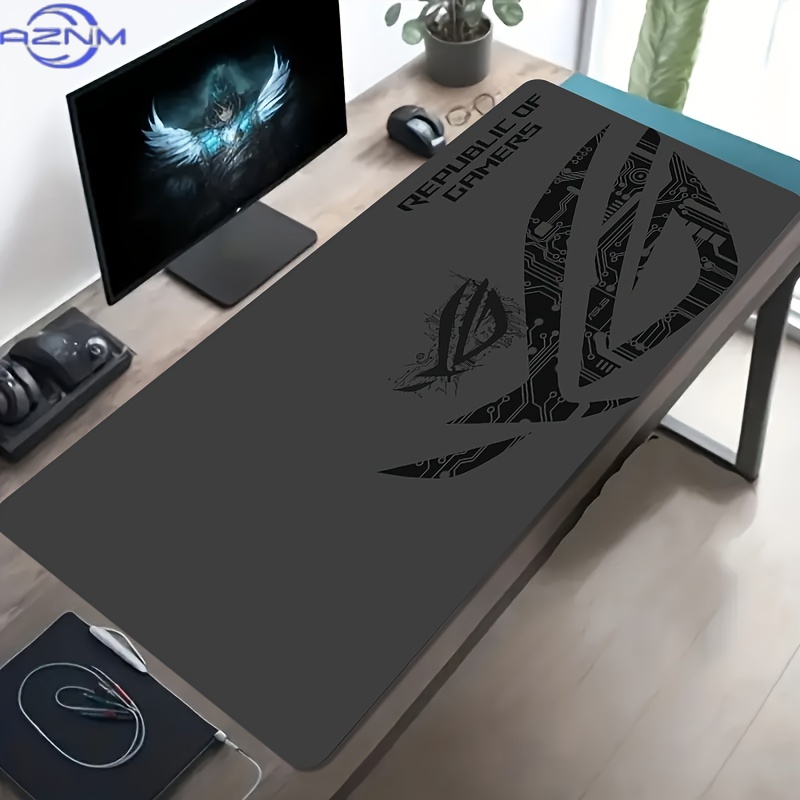Desk Setup Pc - 1pc Large Gaming Mouse Pad ROG