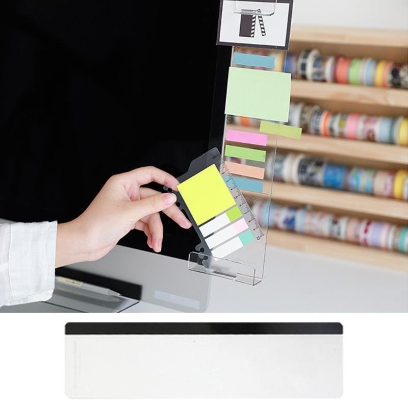 Sticky Memo Holder - 652F Computer Monitors Note Board Side