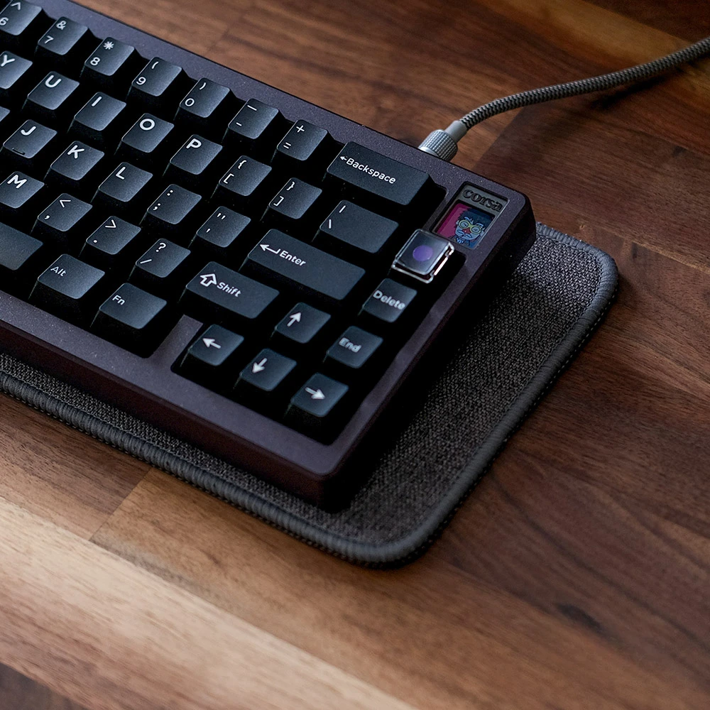 Desk Setup Keyboard - ECHOME Linen HIFI Keyboard Pad Desk