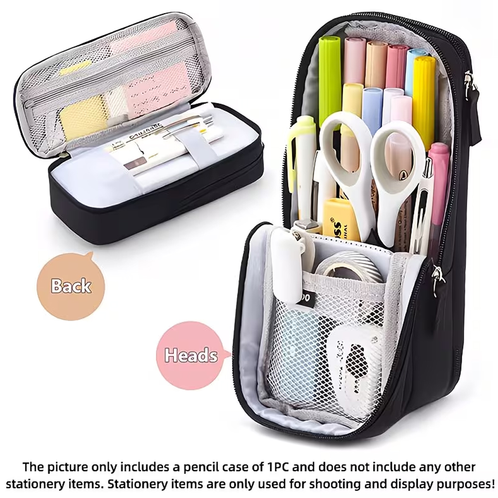 Sticky Memo Holder - New Creative Double-Layer Portable Small School