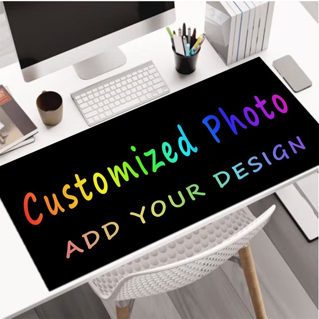 Rubber Mat Desk - Custom Mouse Pad With Unique Artwork