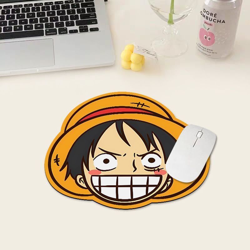 Desk Setup Cute - One Piece Luffy Mouse Pad, Small