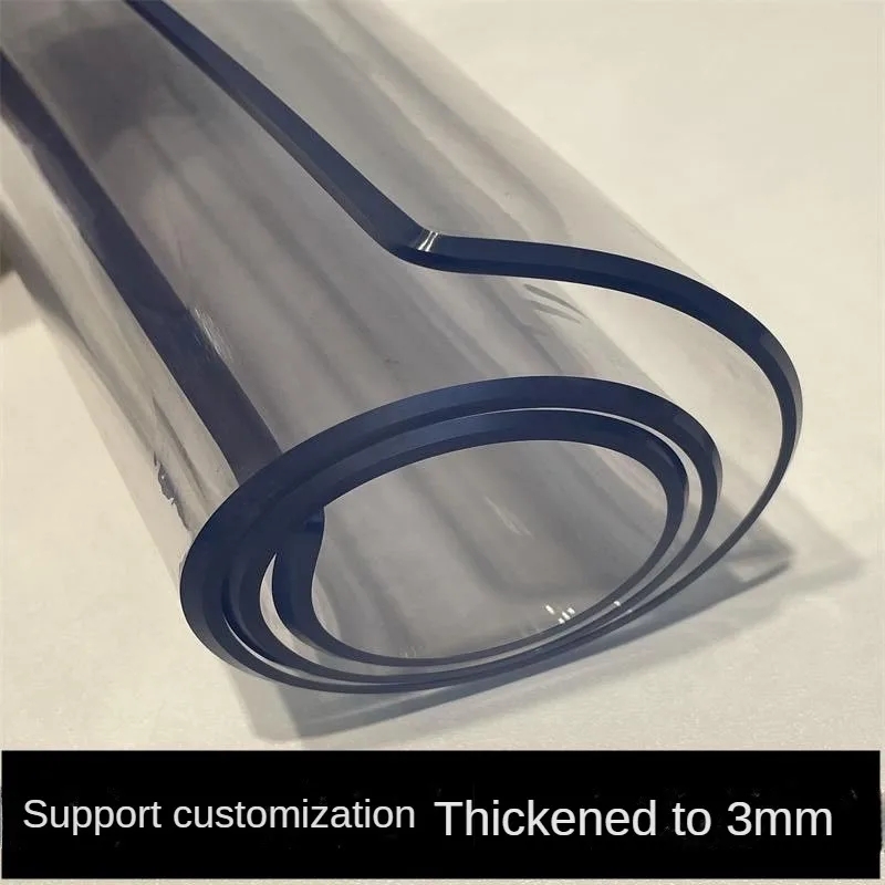 Desk Setup Wallpaper - Soft Glass Table Cloth 3.0mm Soft