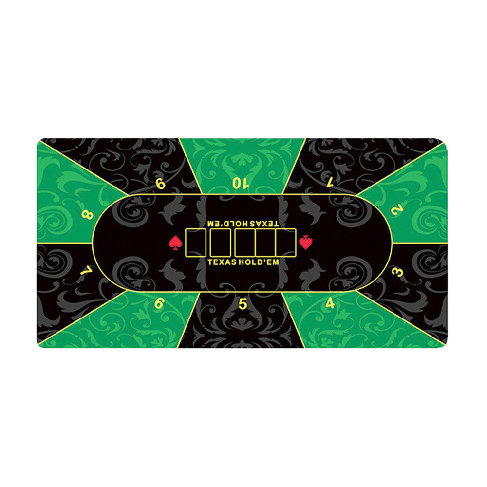Anti-slip Thicken Casino Texas - Rubber Mat Desk recension och pris