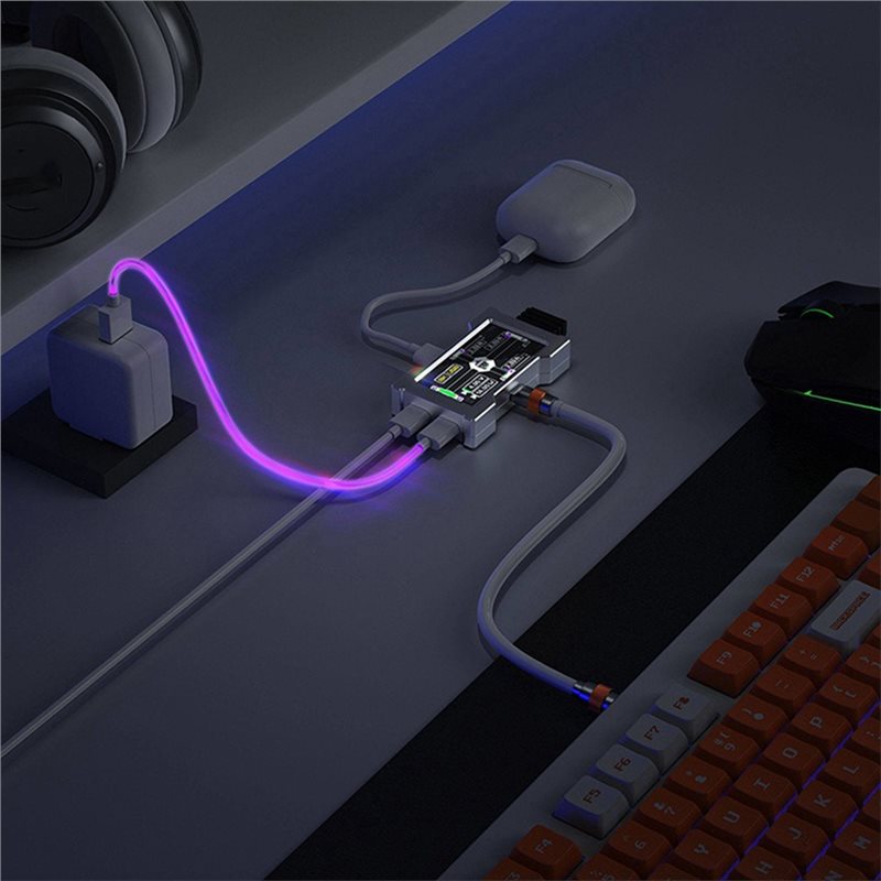 HMLAB ZNEO Gaming USB Hub 2-To - Desk Setup Usb Hub recension och pris