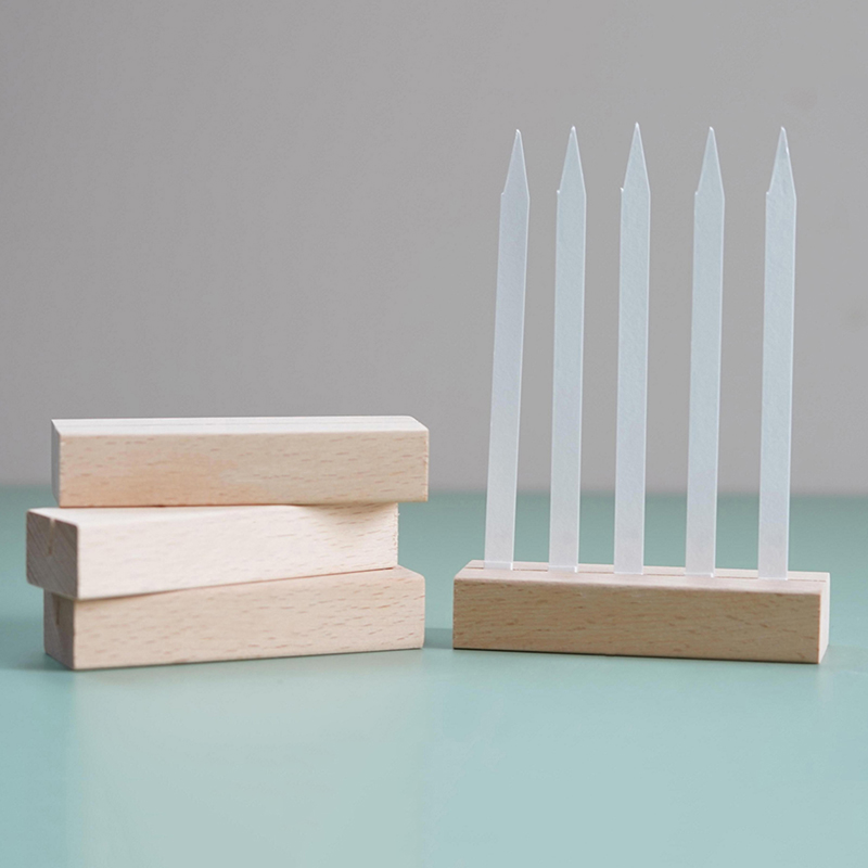 1Pcs Wood Table Perfume Essent - Desk Setup Essentials recension och pris