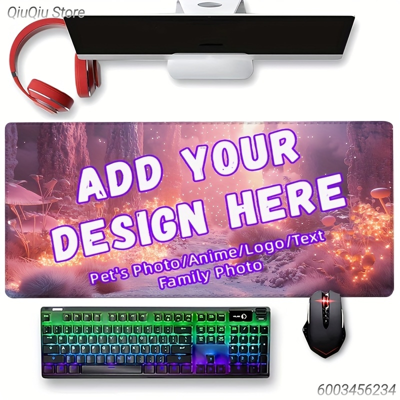 Custom Mouse Pad Smooth Soft S - Rubber Mat Desk recension och pris