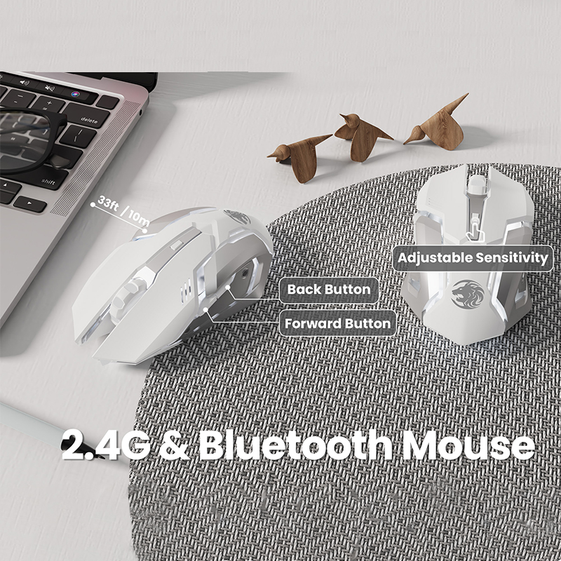 EWEADN V3 wireless Silent Offi - Desk Setup Keyboard recension och pris