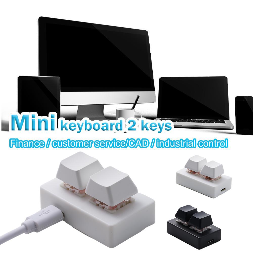 2 Keys USB Custom Programmable - Desk Setup Programmer recension och pris