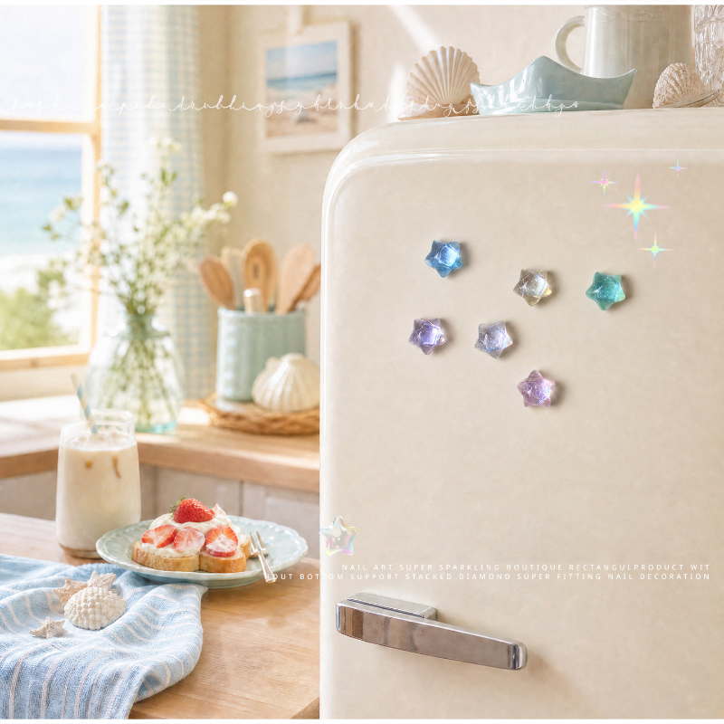 Mini Cute Star Fridge Magnet S - Sticky Memo Holder recension och pris