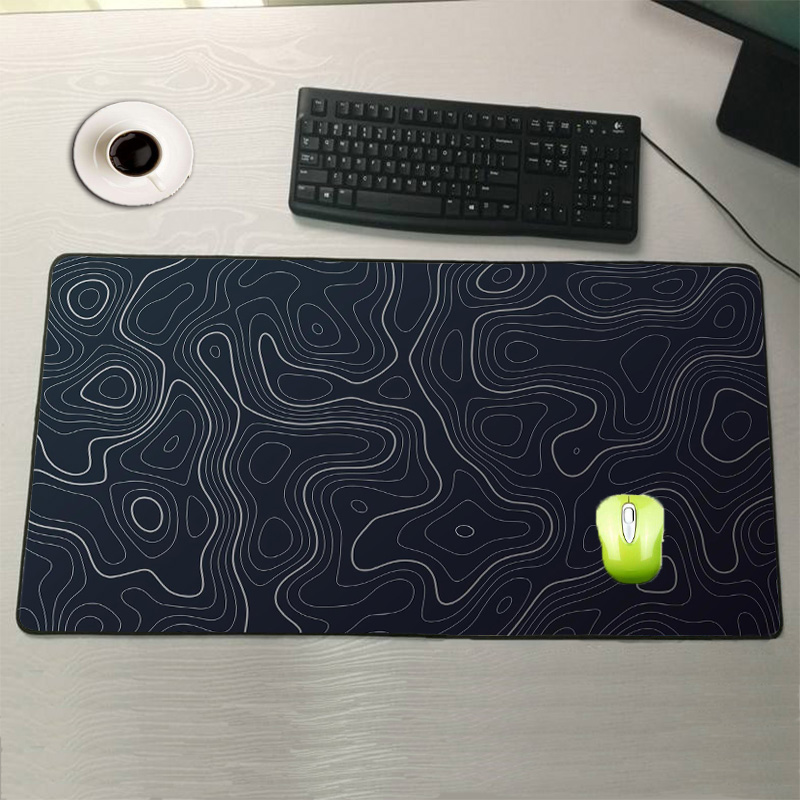 Abstract Fluid Gaming Mouse Pa - Desk Setup Gadgets recension och pris