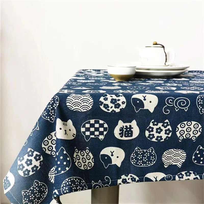 Ins Tablecloth Cotton Linen Ar - Desk Setup Wallpaper recension och pris
