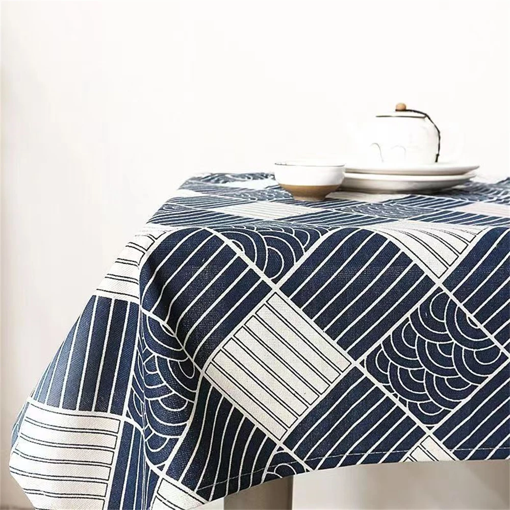 Ins Tablecloth Cotton Linen Ar - Desk Setup Wallpaper recension och pris