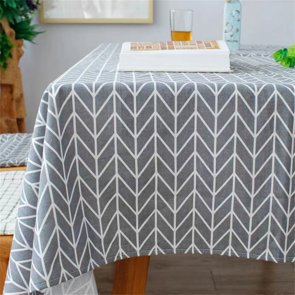 Ins Tablecloth Cotton Linen Ar - Desk Setup Wallpaper recension och pris