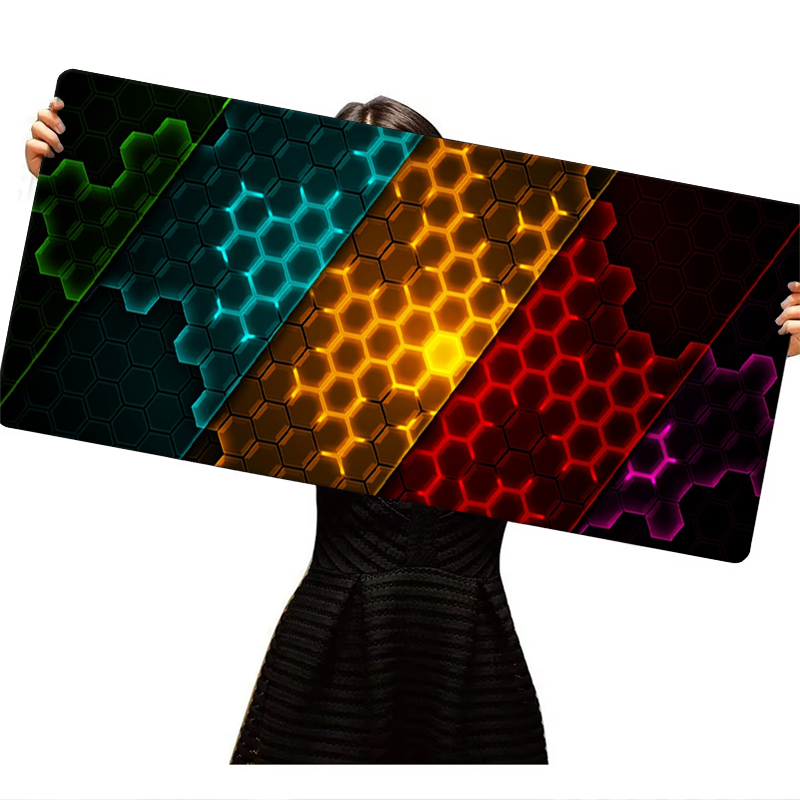 Honeycomb Series Mouse Pad Lar - Rubber Mat Desk recension och pris