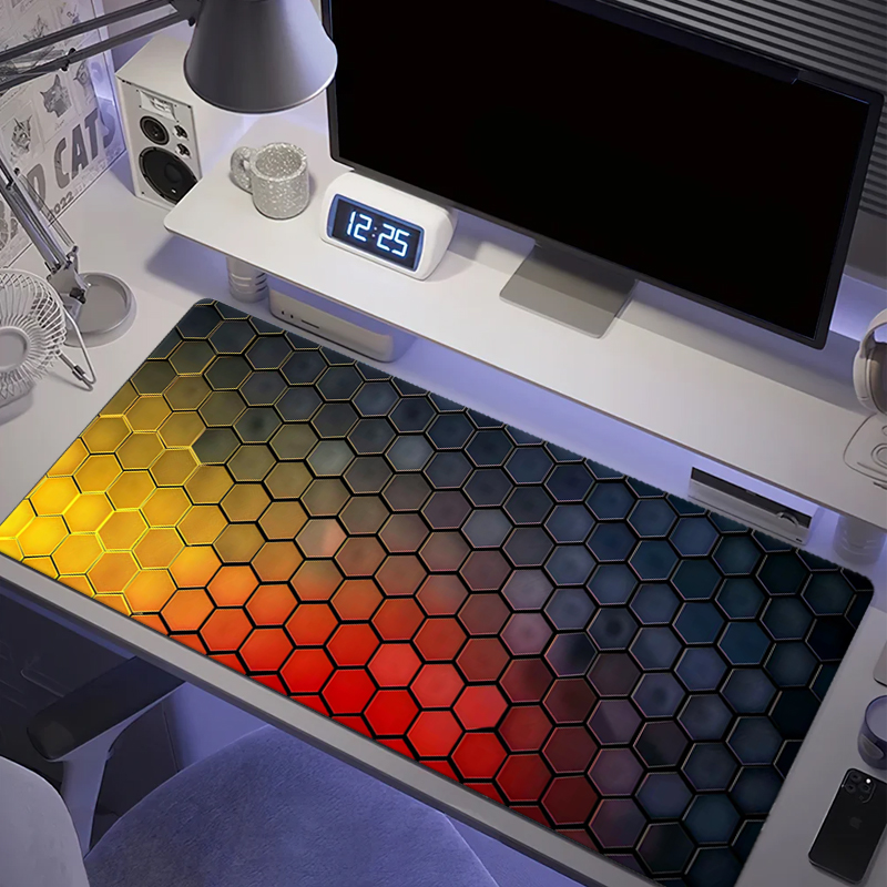 Honeycomb Series Mouse Pad Lar - Rubber Mat Desk recension och pris