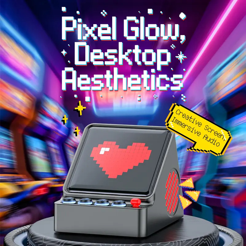 Retro Pixel Art Programmable L - Desk Setup Programmer recension och pris