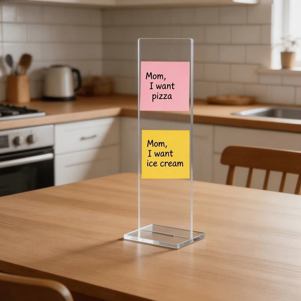 Durable Acrylic Memo Message B - Sticky Memo Holder recension och pris