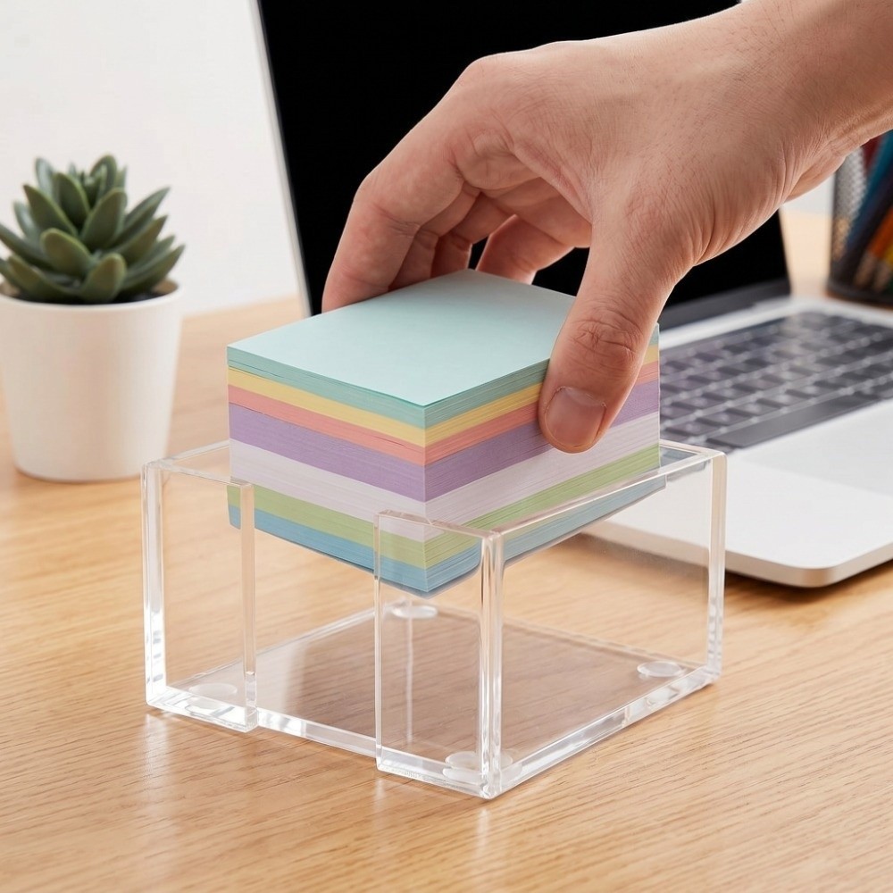 Transparent Sticky Note Holder - Sticky Memo Holder recension och pris