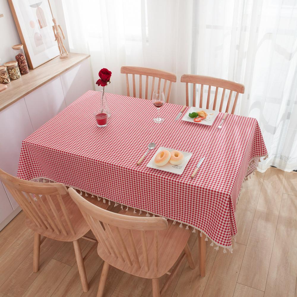 Pastoral Red and White Plaid T - Desk Setup Wallpaper recension och pris