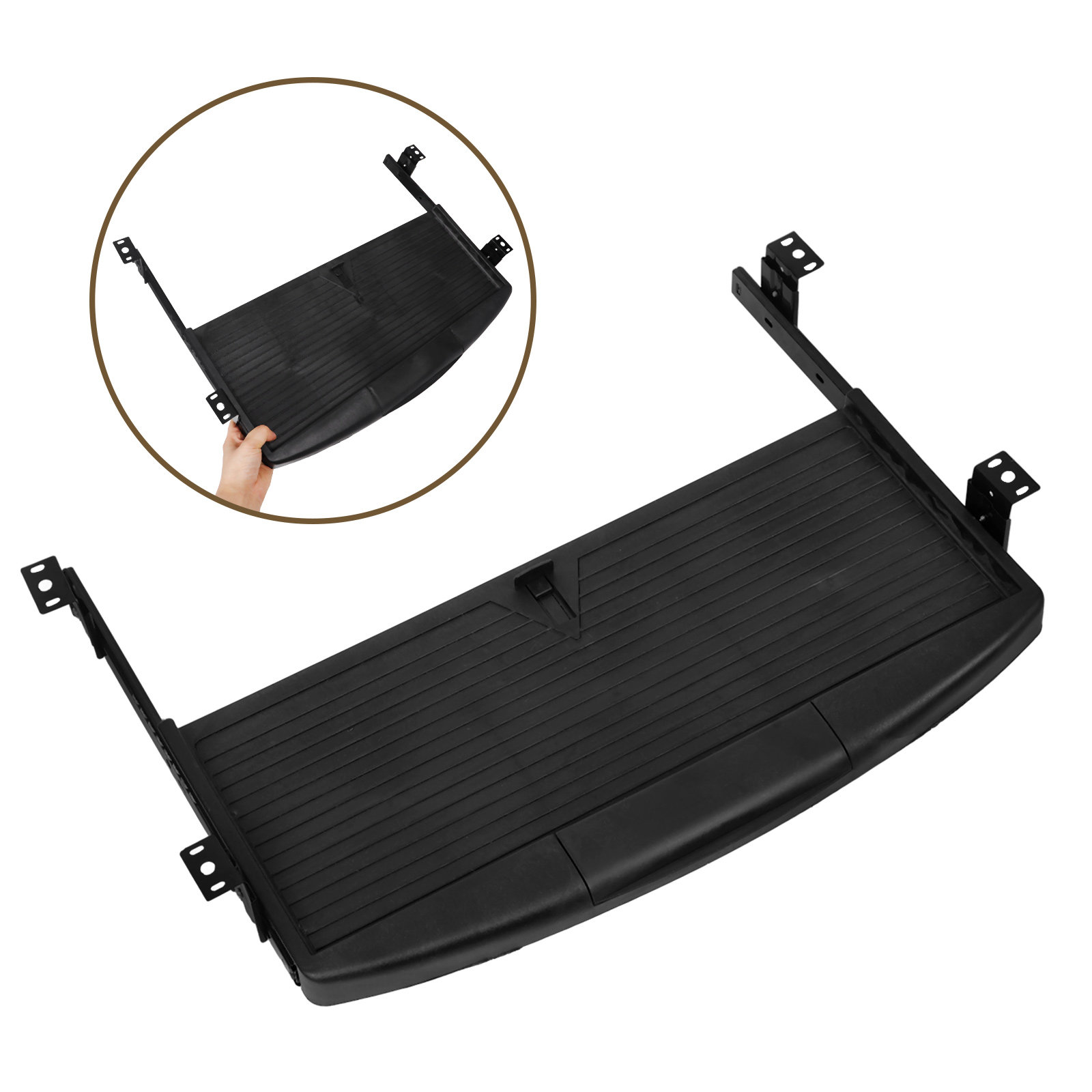 Slide Out Keyboard Tray Under  - Desk Setup Essentials recension och pris