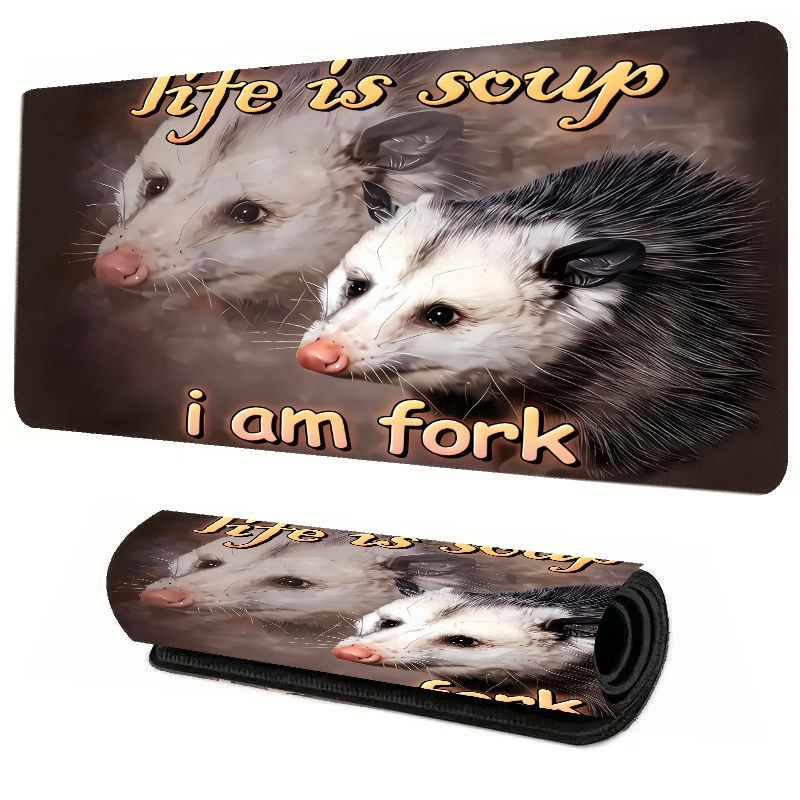 Whimsical Large Mouse Pad Flyi - Desk Setup Essentials recension och pris