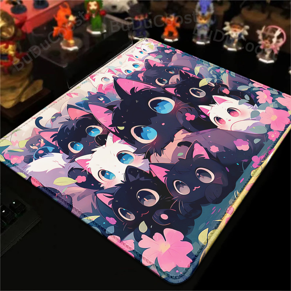 18x22cm Small Rug Black Cat Cl - Korean Desk Setup recension och pris