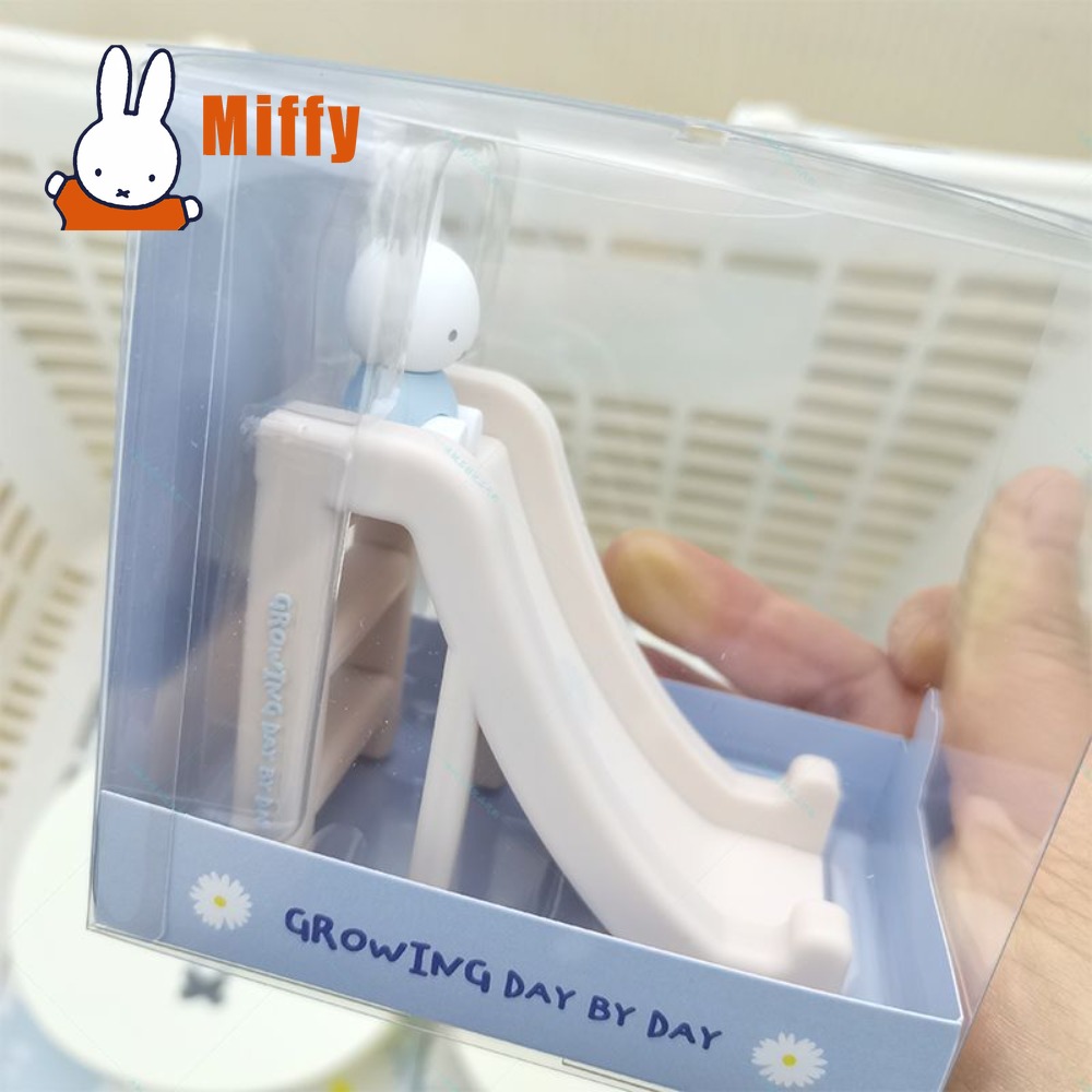 Kawaii Miffy Slide Phone Stand - Desk Setup Cute recension och pris