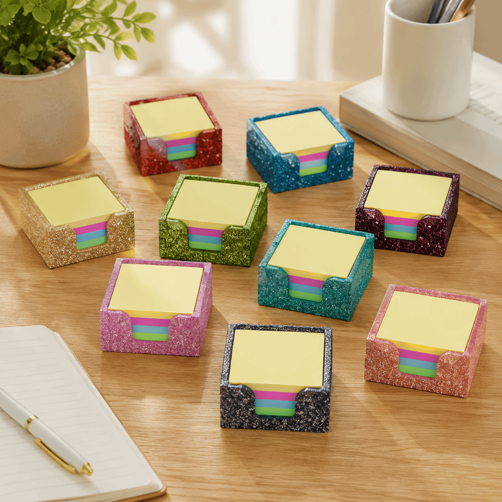 Glitter Acrylic Sticky Note Ho - Sticky Memo Holder recension och pris