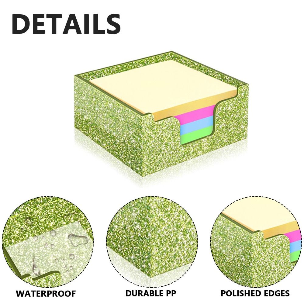 Glitter Acrylic Sticky Note Ho - Sticky Memo Holder recension och pris