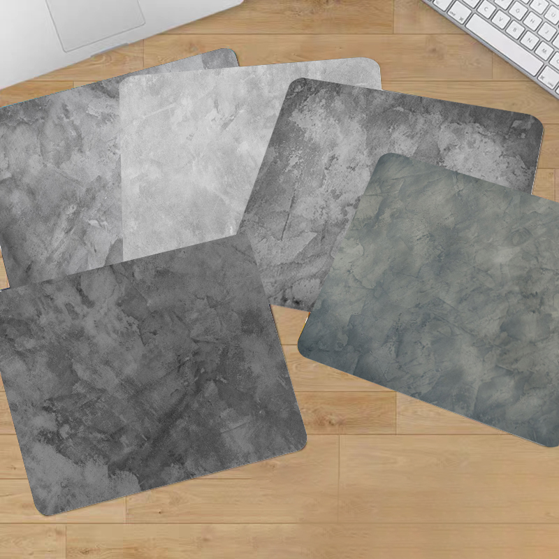 Mouse Pad Grey Texture Desk Ac - Desk Setup Grey recension och pris