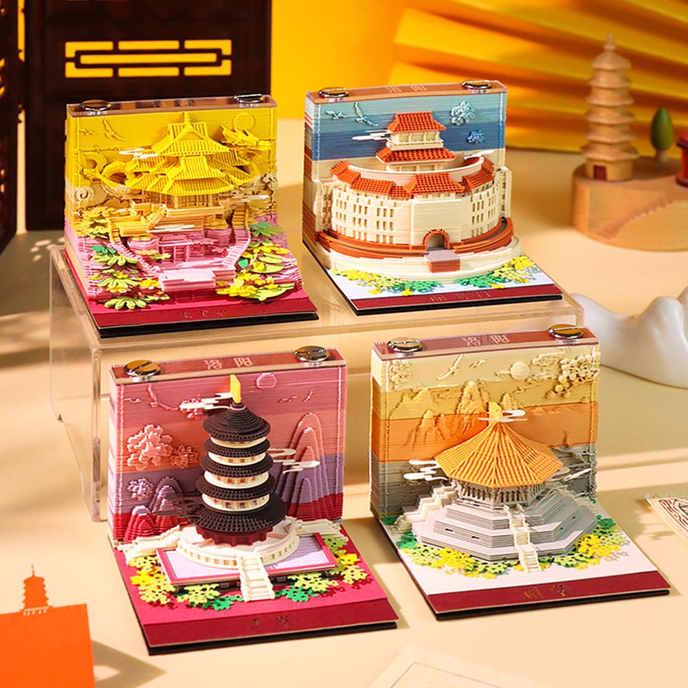 3D Memo Pad Ancient Architectu - Sticky Memo Holder recension och pris