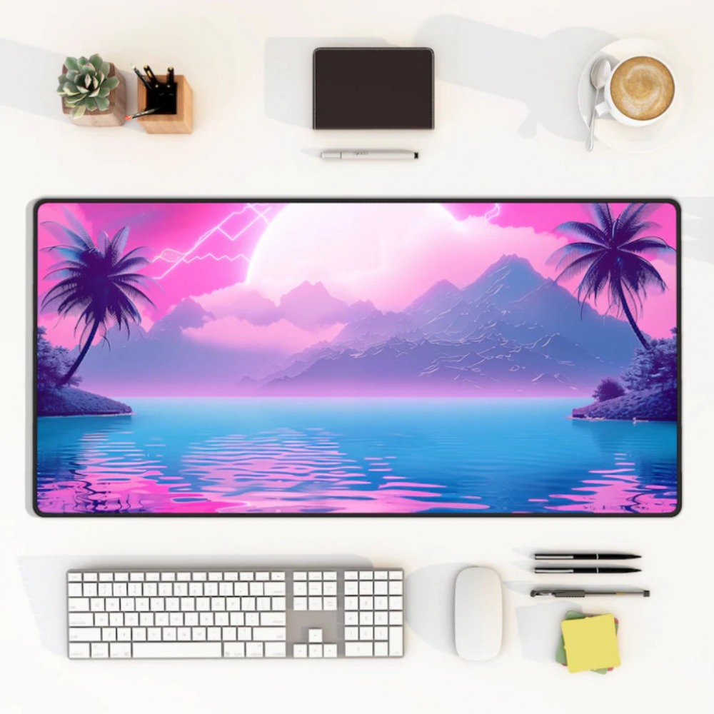 Steamwave Shanyang Desk Mat: L - Desk Setup With Keyboard Tray recension och pris