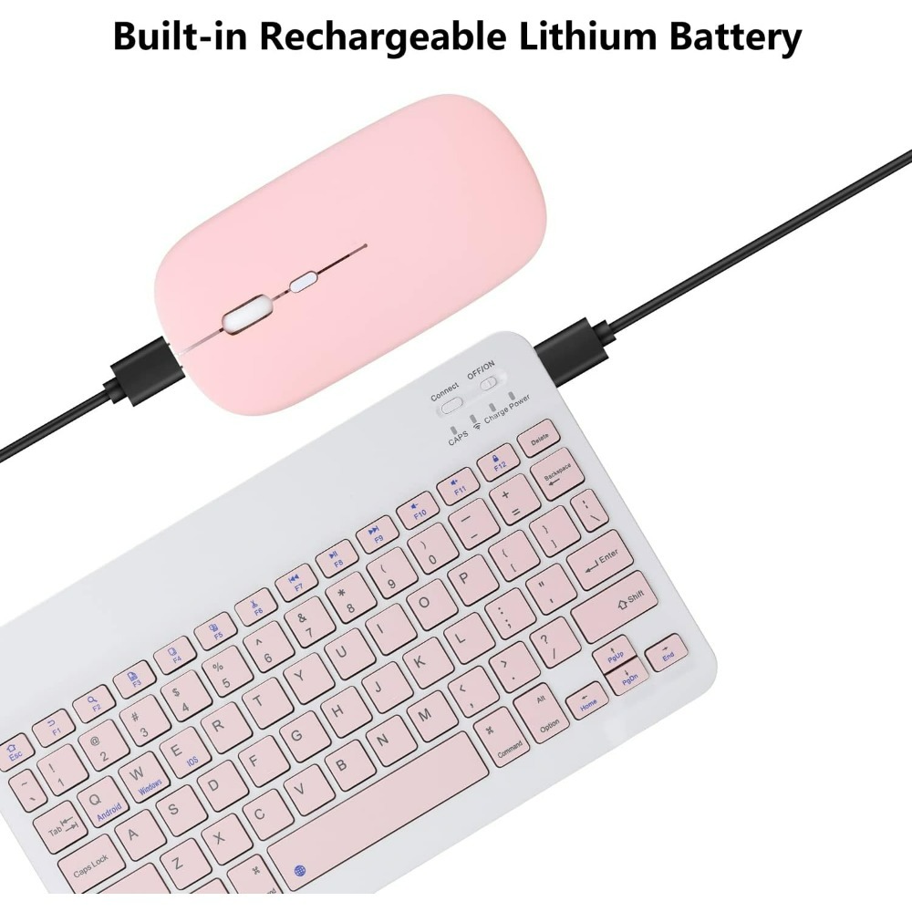 10 lnch Wireless  Bluetooth Mi - Desk Setup Keyboard recension och pris