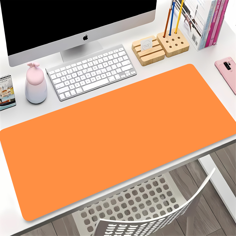 Solid Color Gaming Mouse Pad G - Desk Setup With Keyboard Tray recension och pris