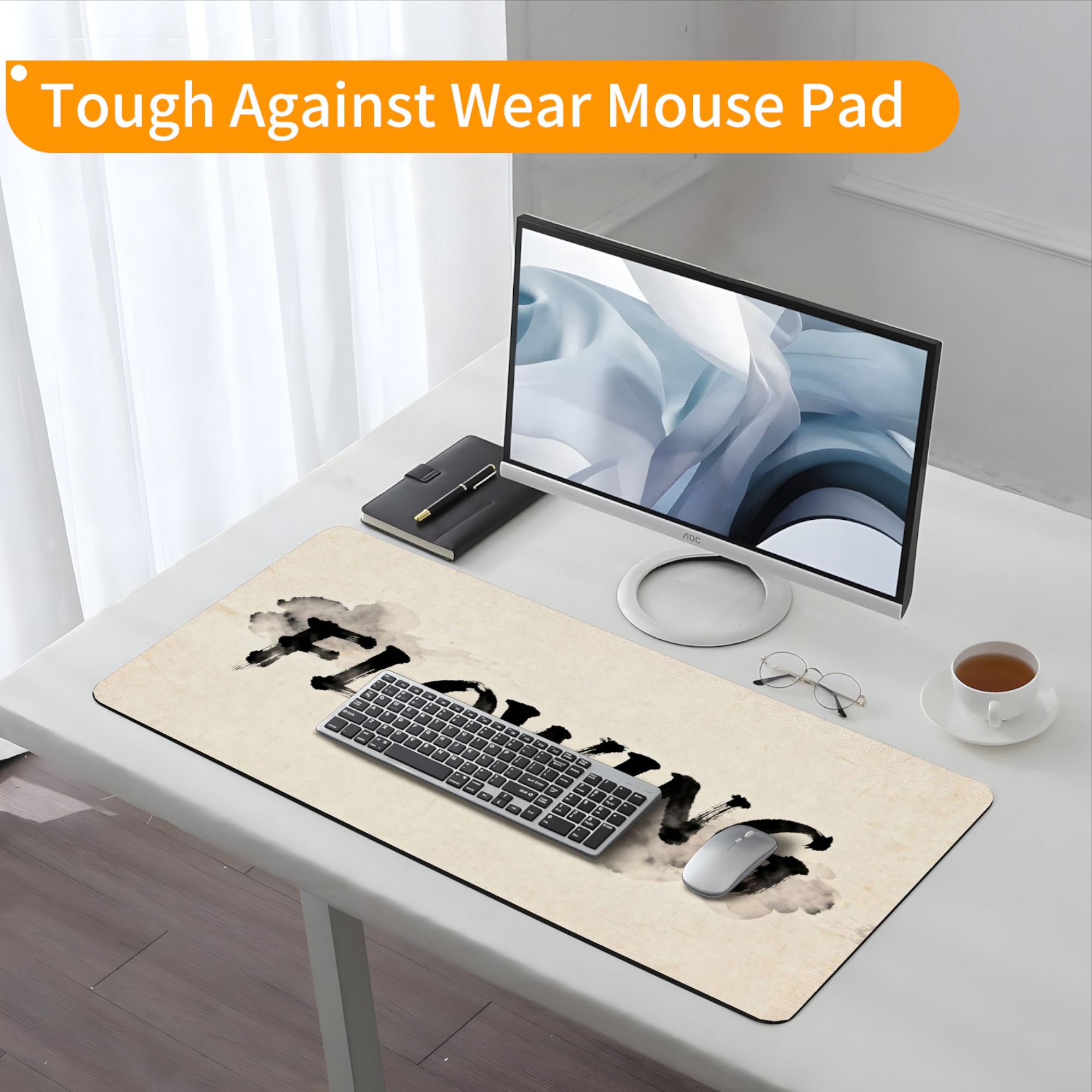 Black Ink Cloud Gaming Mouse P - Rubber Mat Desk recension och pris