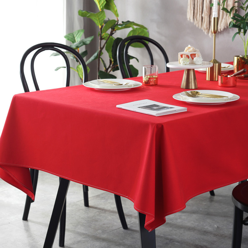 Big Red Wedding Tablecloth Tea - Desk Setup Wallpaper recension och pris