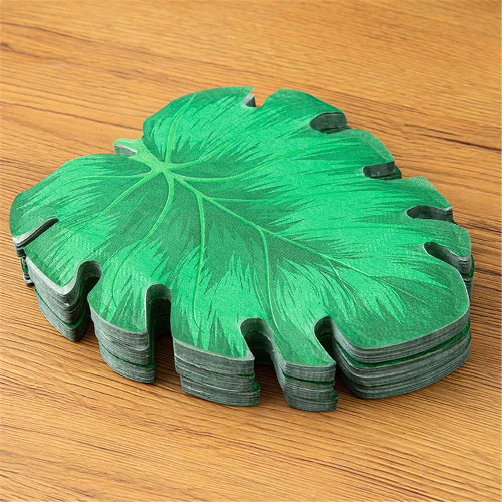 Tropical Monstera Leaf Disposa - Desk Setup Green recension och pris
