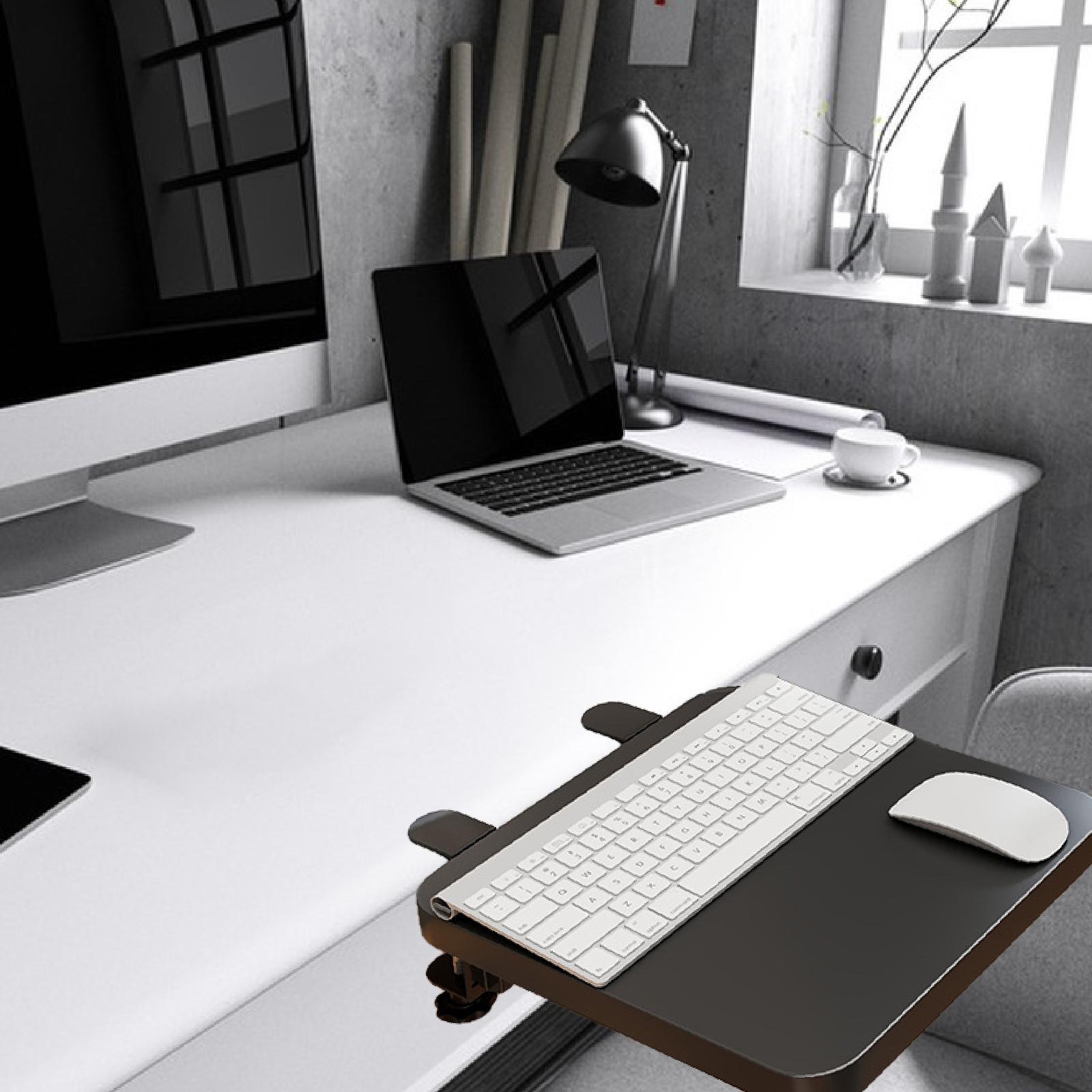 Adjustable Desk Extender Tray  - Desk Setup With Keyboard Tray recension och pris