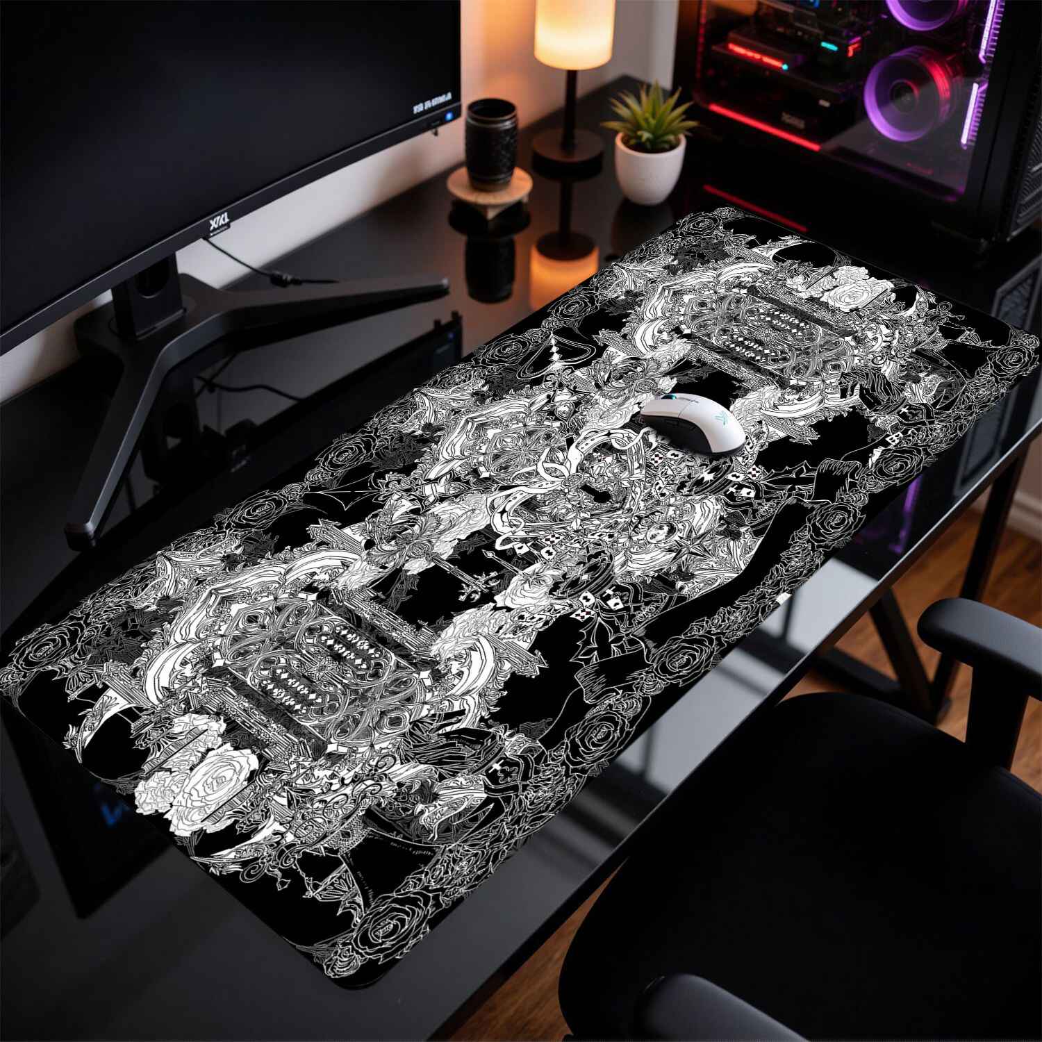 Divine Realm Gothic Building M - Rubber Mat Desk recension och pris
