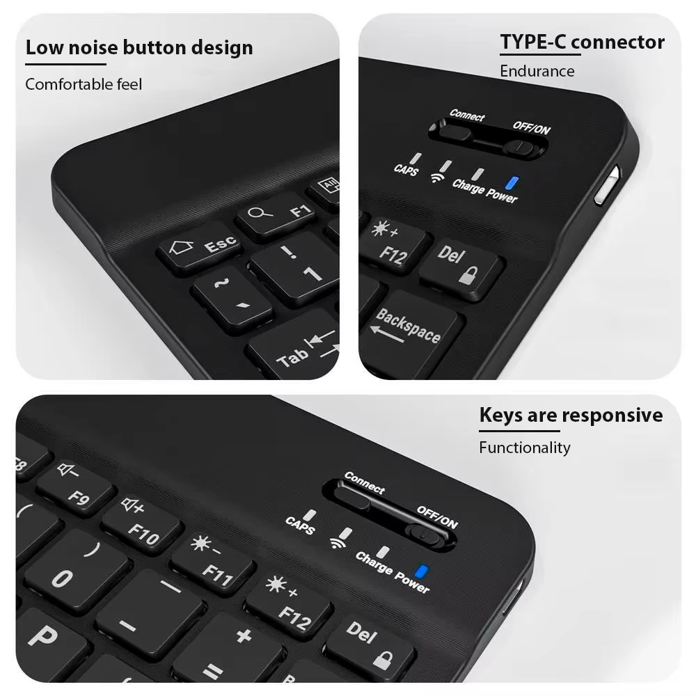 Bluetooth Wireless Keyboard Mo - Desk Setup Keyboard recension och pris