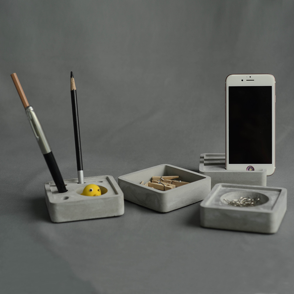 Gypsum Pen Holder Silicone Mol - Sticky Memo Holder recension och pris