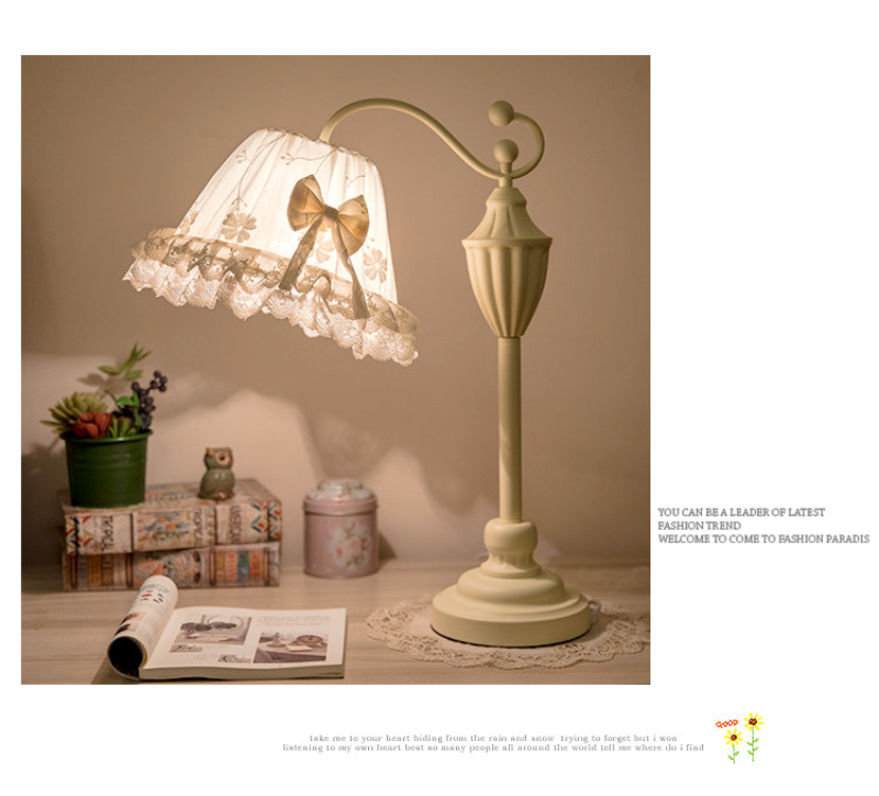 Princess Fabric Table Lamps fo - Desk Setup Wallpaper recension och pris