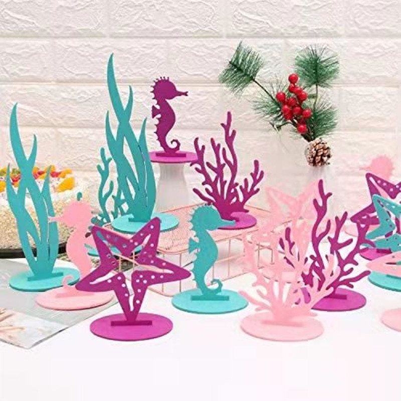 2pcs DIY Mermaid Party Little  - Desk Setup Girl recension och pris