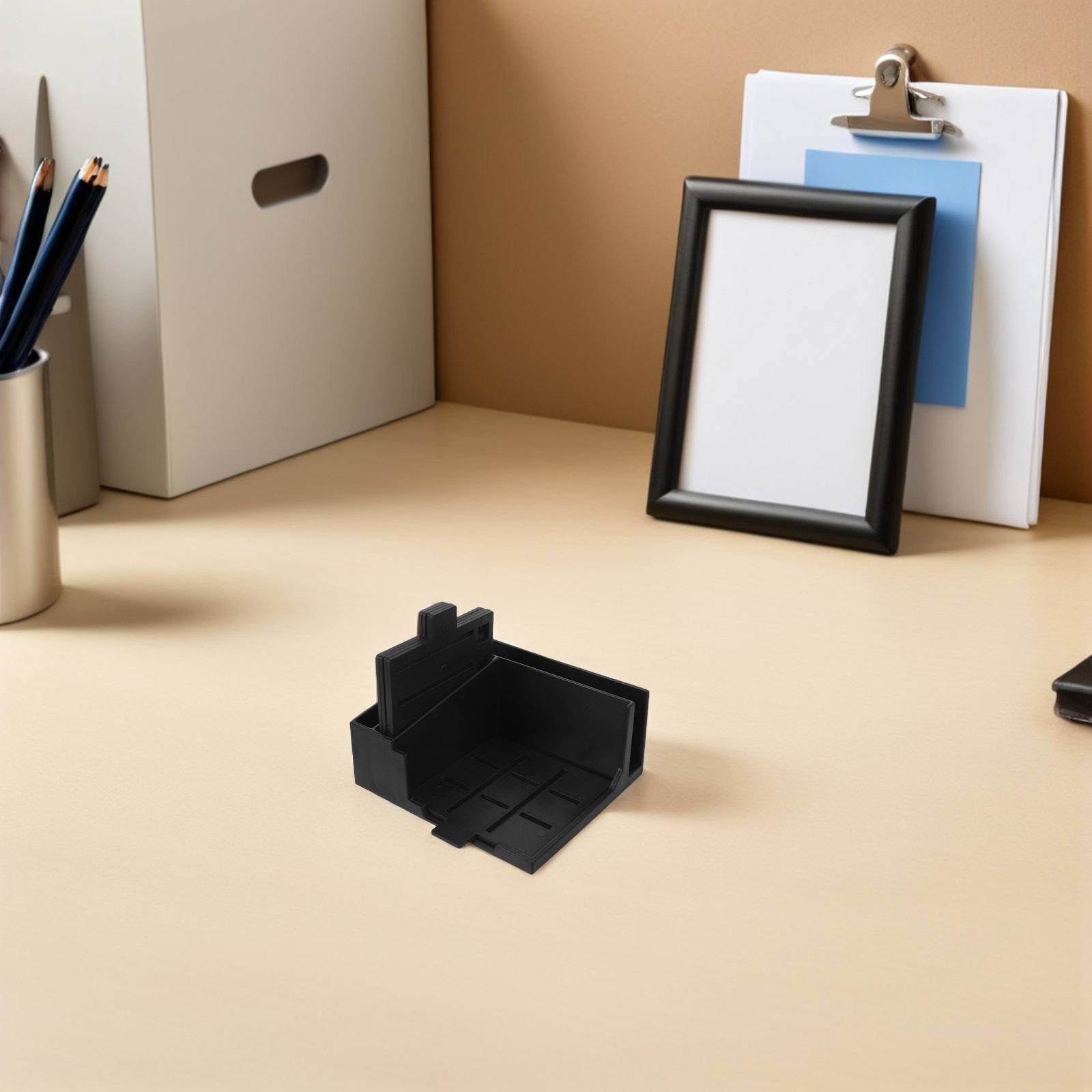 1Set Memo Pad Organizer Plasti - Sticky Memo Holder recension och pris