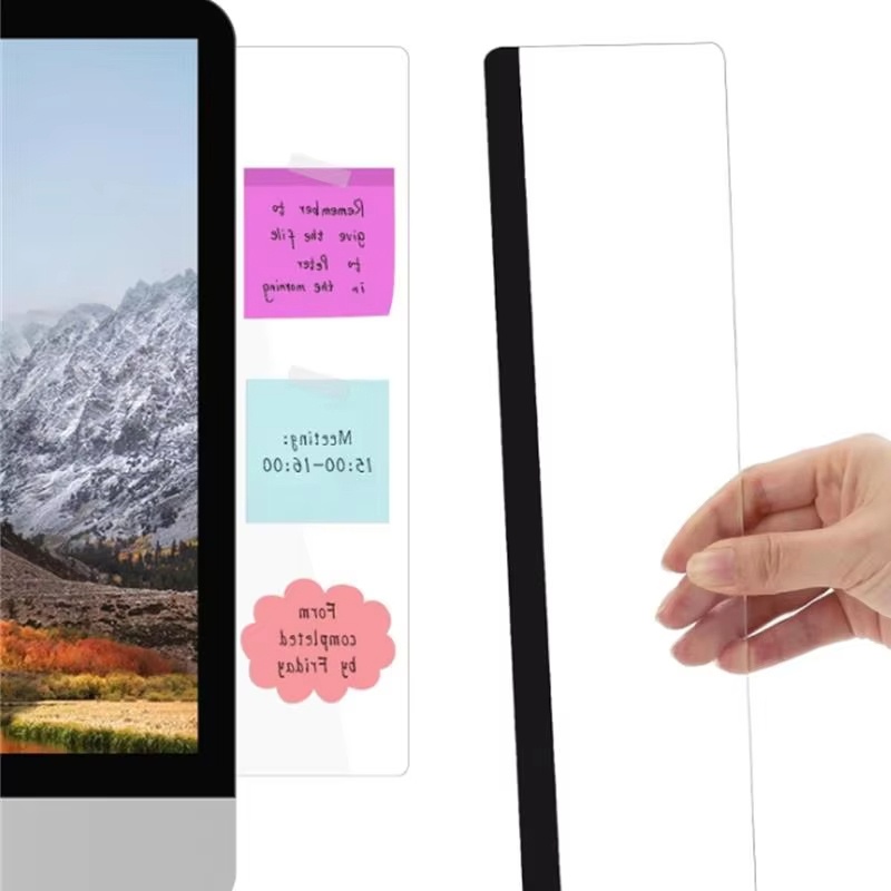 Acrylic Computer Monitor Notes - Sticky Memo Holder recension och pris