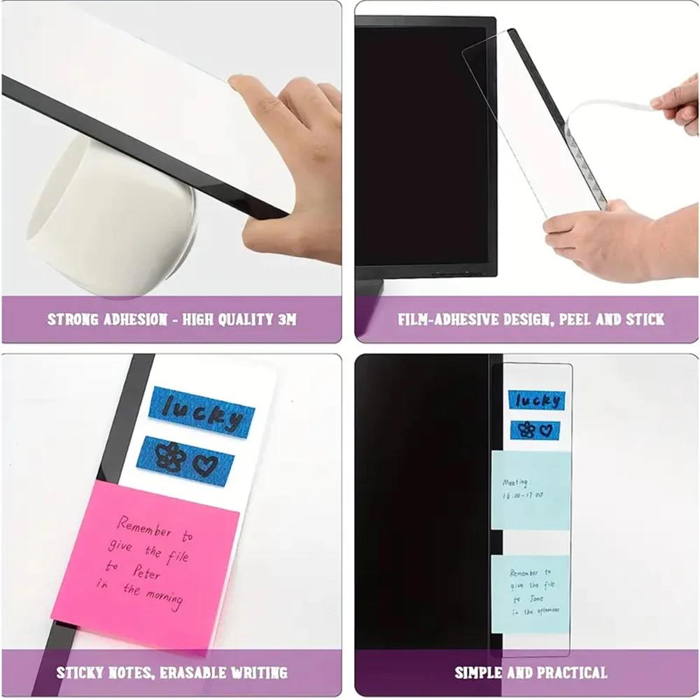 Acrylic Computer Monitor Notes - Sticky Memo Holder recension och pris